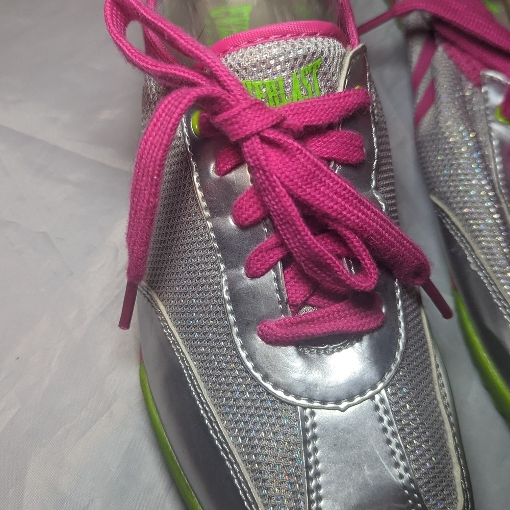 Everlast Silver and Pink Women's Sneakers - Picture 3 of 11